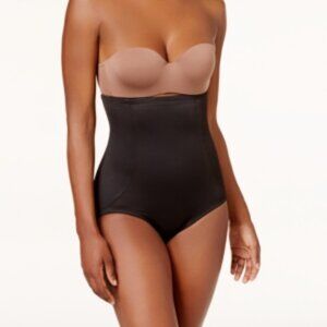 #456 Women's Miraclesuit Shape Away High Waist Brief - 2915, Black, Large